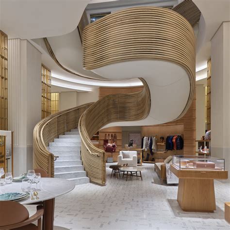 hermes sydney flagship staircase.